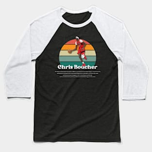 Chris Boucher Vintage V1 Baseball T-Shirt